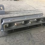 JIS F2014-1987 Triple Fairlead Roller