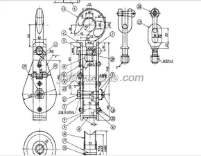 JIS F3422 Ship Snatch Block thumbnail 2