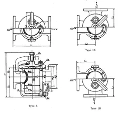 Marine Can Water Filter JIS 7121 S Type 5K (DN25-DN100) thumbnail 2