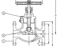 Marine Nodular Iron SDNR Valve JIS F7321C 2
