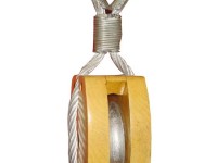 JIS Tightwire Wooden Block with double wheel