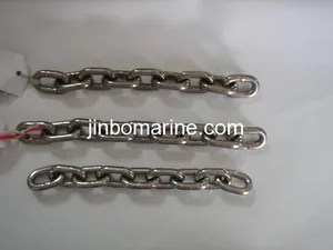 Korea Standards Stainless Steel Link Chain thumbnail 2