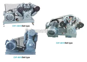 Low Pressure Belt Type Air Cooling Marine Air Compressor thumbnail 1