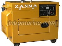 Low silent diesel generator