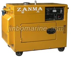 Low silent diesel generator thumbnail 1