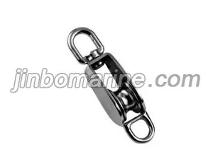 Mame Swivel Block (Stainless Casting Sheave With Eye End) SS304 OR SS316 CSSB010 thumbnail 1