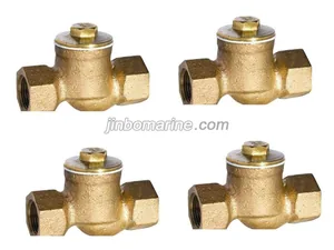 Marine Bronze Female Thread Globe Lift Check Valve CB/T310-1999 thumbnail 1