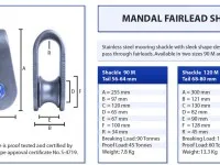 Mandal Fairlead Shackle 2