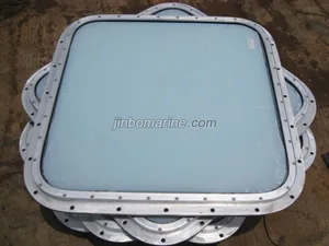 Marine Aluminum Fixed Rectangular Window for Wheelhouse thumbnail 1