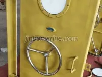 Marine Aluminum Quick Acting Weathertight Door with Central Handwheel 1