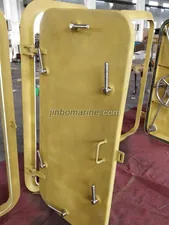 Marine Aluminum Weathertight Door with 6 Dog Lock thumbnail 1