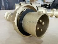 Marine Brass High-Current Water-tight Plug CTS3-2/15 3