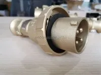 Marine Brass High-Current Water-tight Plug CTS3-2/15 2