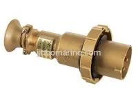 Marine Brass High-Current Water-tight Plug CTS3-2/15 1