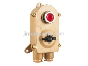 Marine Brass Switch with Indicator Light HSD2-2 thumbnail 2