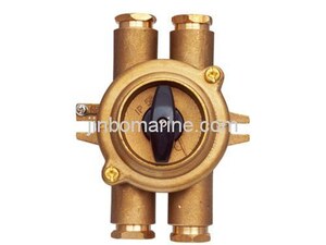 HH 10A/16A Marine Brass Switch