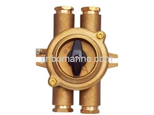 HH 10A/16A Marine Brass Switch thumbnail 1