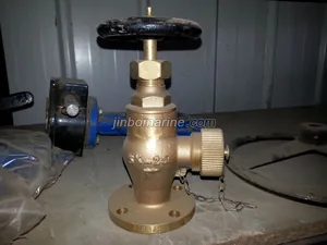 Marine Bronze Angle Hose Valve JIS F7334 5K (DN15-DN25) thumbnail 1