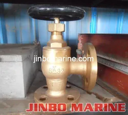 Marine Bronze Angle Valve JIS F7302 5K thumbnail 1