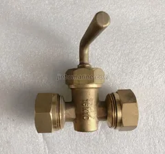 Marine Bronze Cock JIS F7387 U Type 16K thumbnail 1