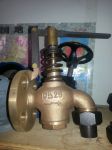 Marine Bronze Fuel Oil Tank Self-Closing Drain Valve JIS F7398U 10K