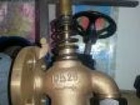 Marine Bronze Fuel Oil Tank Self-Closing Drain Valve JIS F7398U 10K