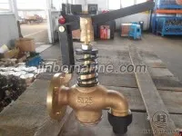 Marine Bronze Fuel Oil Tank Self-Closing Drain Valve JIS F7398U 5K 1