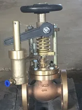 Marine Bronze Pneumatic Quick Closing Valve JIS F7399 10K thumbnail 1