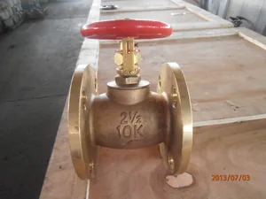 Marine Bronze SDNR Globe Valve Class 150 10K thumbnail 1