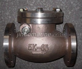 Marine Bronze Swing Check Valve JIS F7371 5K(DN50-DN100)