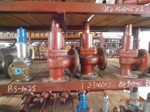 Marine Cast Iron Angle Safety Valve CB304-92 thumbnail 1