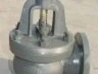 Marine Cast Iron Angle Valve JIS F7306 5K 1