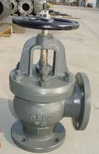 Marine Cast Iron Angle Valve JIS F7306 5K thumbnail 1
