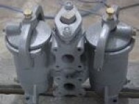 Marine Cast Iron Duplex Oil Strainer JIS F7208 HU Type