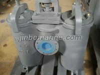 Marine Cast Iron Duplex Oil Strainer JIS F7208 HS Type