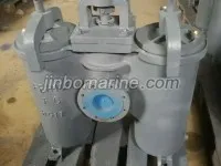 Marine Cast Iron Duplex Oil Strainer JIS F7208 HS Type 1