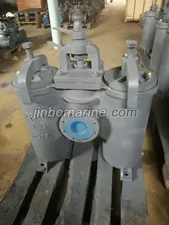 Marine Cast Iron Duplex Oil Strainer JIS F7208 HS Type thumbnail 1