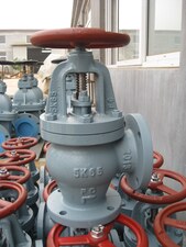 Marine Cast Iron Screw Down Check Angle Valve JIS F7354 5K