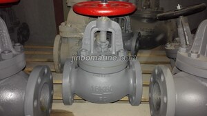 Marine Cast Iron Screw Down Check Globe Valve JIS F7377 16K