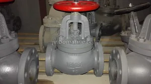 Marine Cast Iron Screw Down Check Globe Valve JIS F7377 16K thumbnail 1