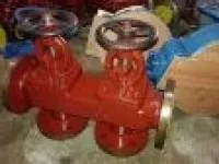 Marine Cast Iron Single Arrangement Suction Stop Check Box Valve GB/T1855-93 1