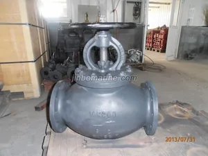 Marine Cast Steel Globe Valve JIS F7319 10K thumbnail 1