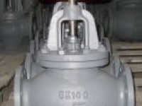 Marine Cast Steel Screw Down Check Globe Valve JIS F7311C 5K