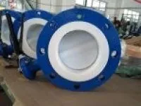 Marine Centric Lever Manual Flanged Butterfly Valve 1