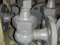Marine Ductile Iron 16K Angle Check Valve JIS F7324C