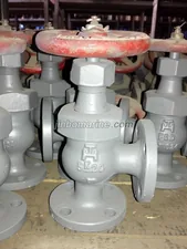 Marine Ductile Iron 5K Angle Check Valve JIS F7322C thumbnail 1