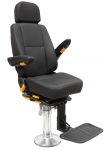 Marine Fixed Pilot Chair with Aluminum Alloy Column TR-002