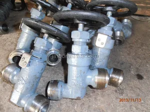 Marine Forged Steel Male Thread Globe Valve GB594-83 thumbnail 1