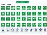 Marine Photoluminescent IMO Symbols Safety Signs