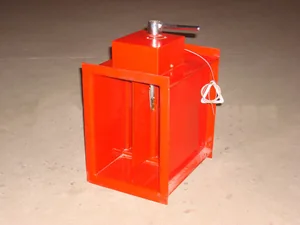 Marine Rectangular Manual Fire Damper thumbnail 1